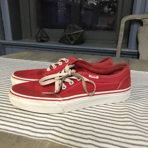 Red vans